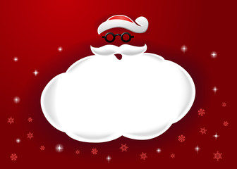 Santa Speech Bubble