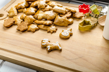 Homemade gingerbread