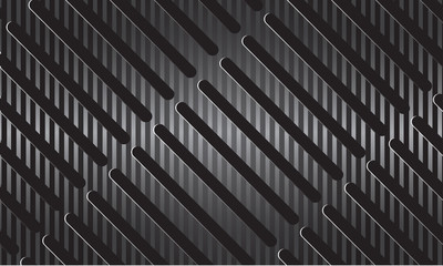 abstract metal background with stripes - vector