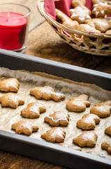 Homemade gingerbread