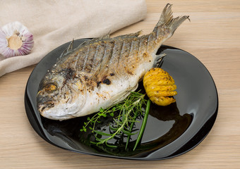 Grilled dorado