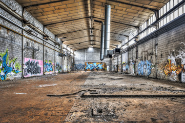 Old empty warehouse 18
