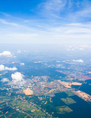 Skies above and below Heavenly Scene