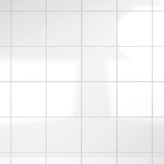 White tiles