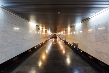 underground pedestrian tunnel