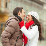 Joyful couple