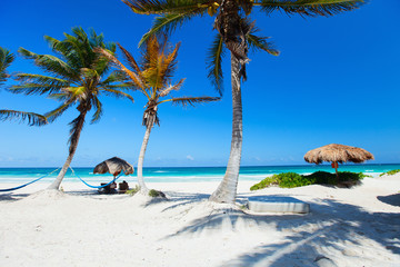 Obraz na płótnie Canvas Beautiful Caribbean beach