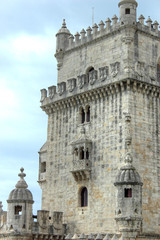 Fototapeta na wymiar Torre de Belém Lisboa (Turm von Belém Lissabon)