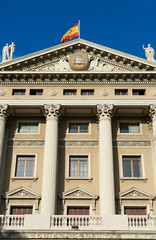 Obraz premium Military government building barcelona