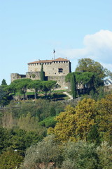 Fototapeta na wymiar Il Castello di Gorizia