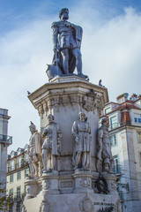 Fototapeta na wymiar Statue de Luís de Camões Lisboa (Lissabon)