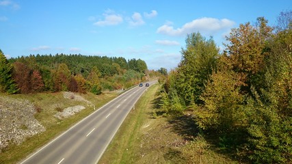 Fototapeta premium Bayern Landstraße
