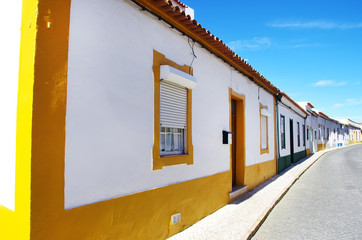 Street in Cuba Old village, Portugal