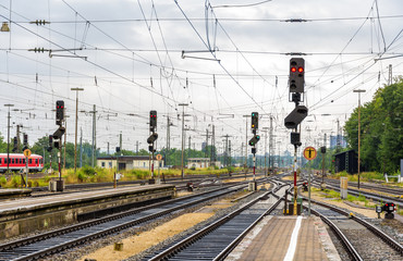 Augsburg railway station - Germany, Bavaria