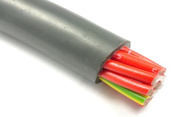 Mehradrige Kabel rot