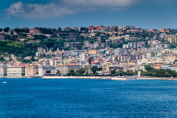 Fototapeta premium Sea coast in Naples