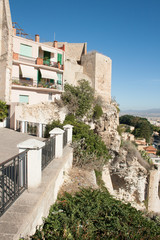 Fototapeta na wymiar Houses in Castello