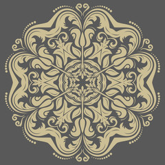 Orient Vector Pattern. Abstract Background