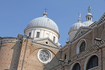 Fototapeta na wymiar Santa Giustina church, Padova, Veneto, Italy