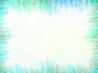 Grunge Background - blue and green
