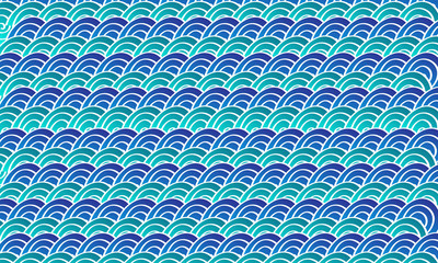 Wave pattern background