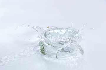 Water splash, close-up