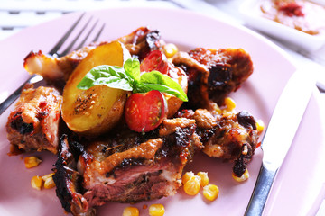 Grilled Lamb steak