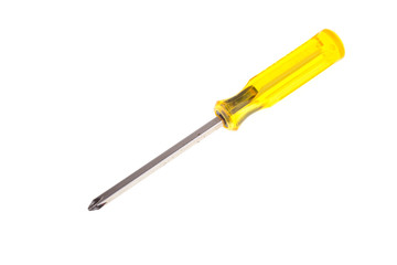 Fototapeta premium screwdriver tool isolated on white background