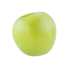 fresh apple fruit isolated on white background