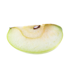 fresh apple fruit isolated on white background