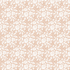 Floral lace pattern