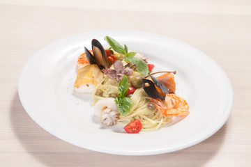 Pasta with sea food