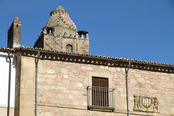 Torre del Alfiler, Old town of Trujillo, Caceres Spain