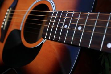 Fototapeta premium Acoustic Guitar