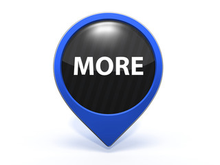 More pointer icon on white background