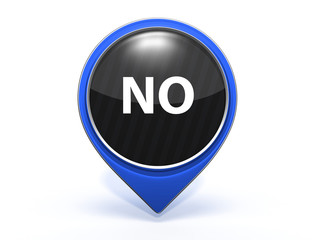 no pointer icon on white background