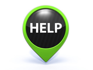 help pointer icon on white background
