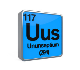 Ununseptium Element Periodic Table