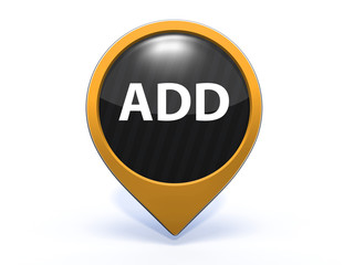 add pointer icon on white background