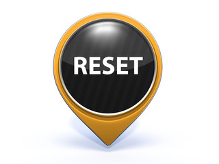 reset pointer icon on white background