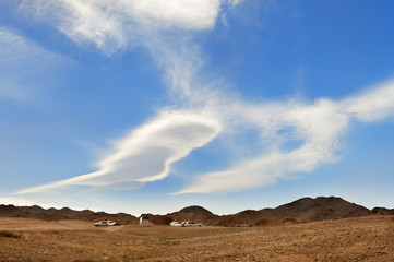 Desert  in Kazakhstan