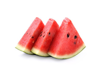 watermelon islice on white background