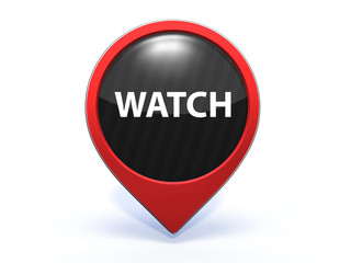 watch pointer icon on white background