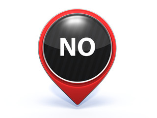 no pointer icon on white background