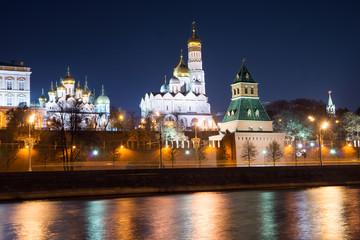 Fototapeta na wymiar Kremlin at night