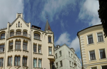 Obraz premium Old part of Riga, Latvia