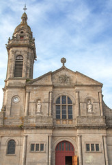 Fototapeta na wymiar Eglise saint Joseph, Audierne, Bretagne, Finistère