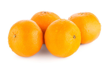 Ripe tangerine or mandarin