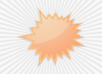star burst icon abstract background