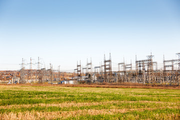 High voltage power lines